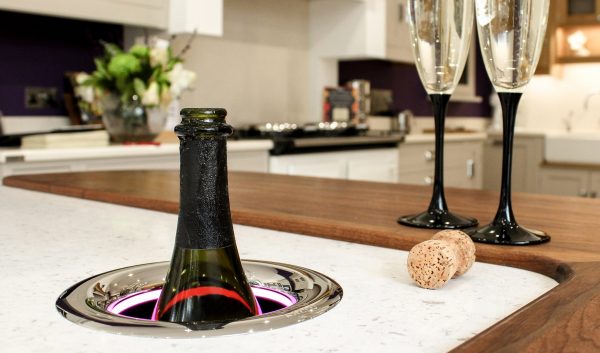 Kaelo wine cooler in a kitchen