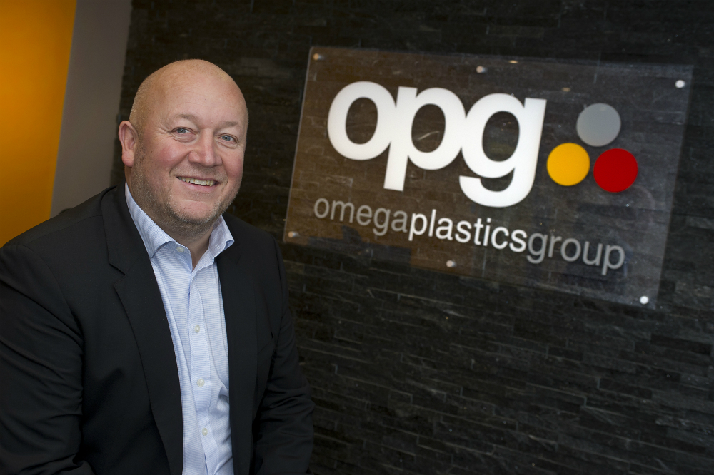 Dave Crone, Group Managing Director at Omega Plastics Group.