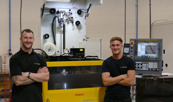 Martyn Musgrave - Toolmaker and Luke McMorris - Apprentice Toolmaker