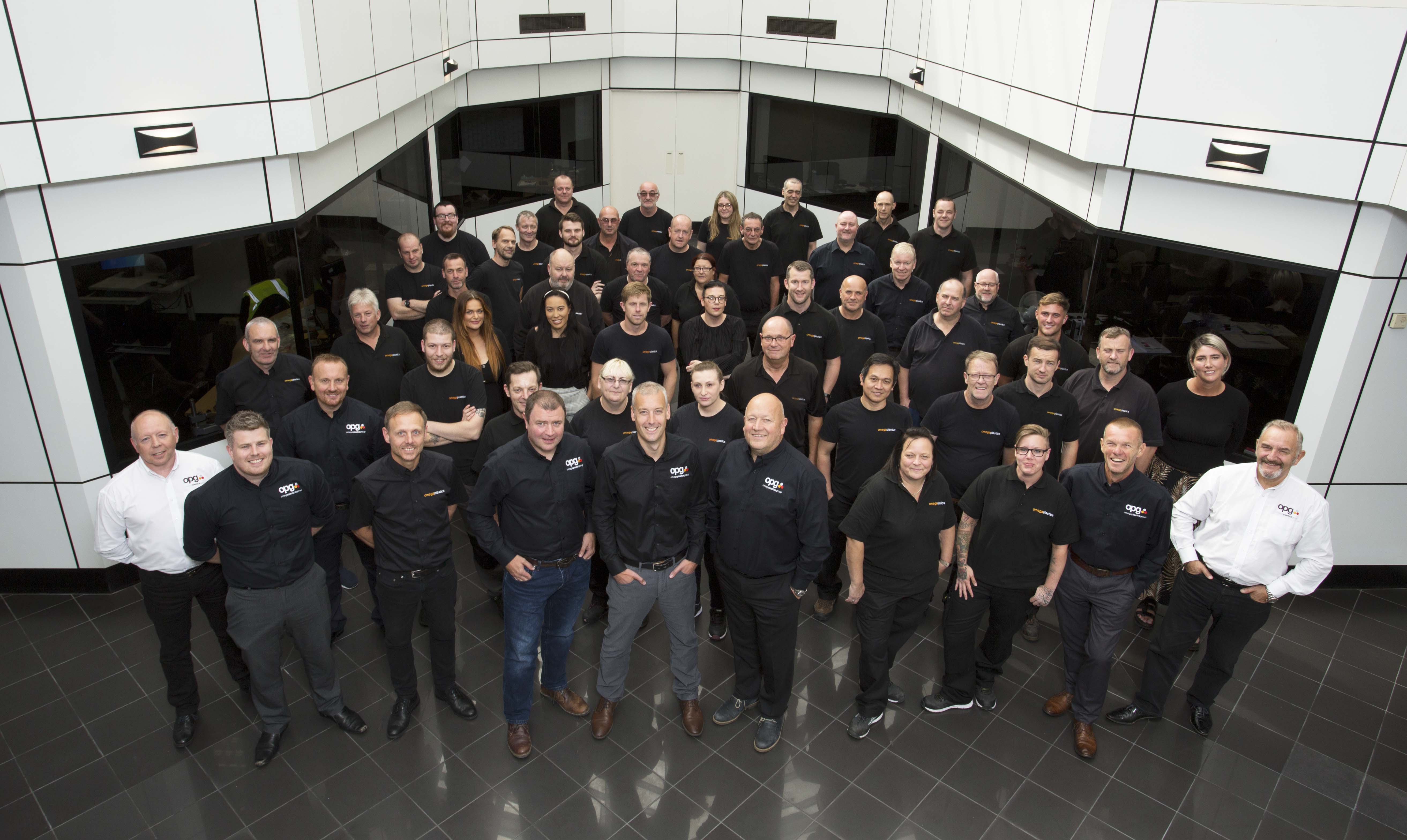 The team at Omega Plastics