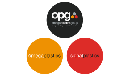 OPG, Omega Plastics and Signal Plastics logos
