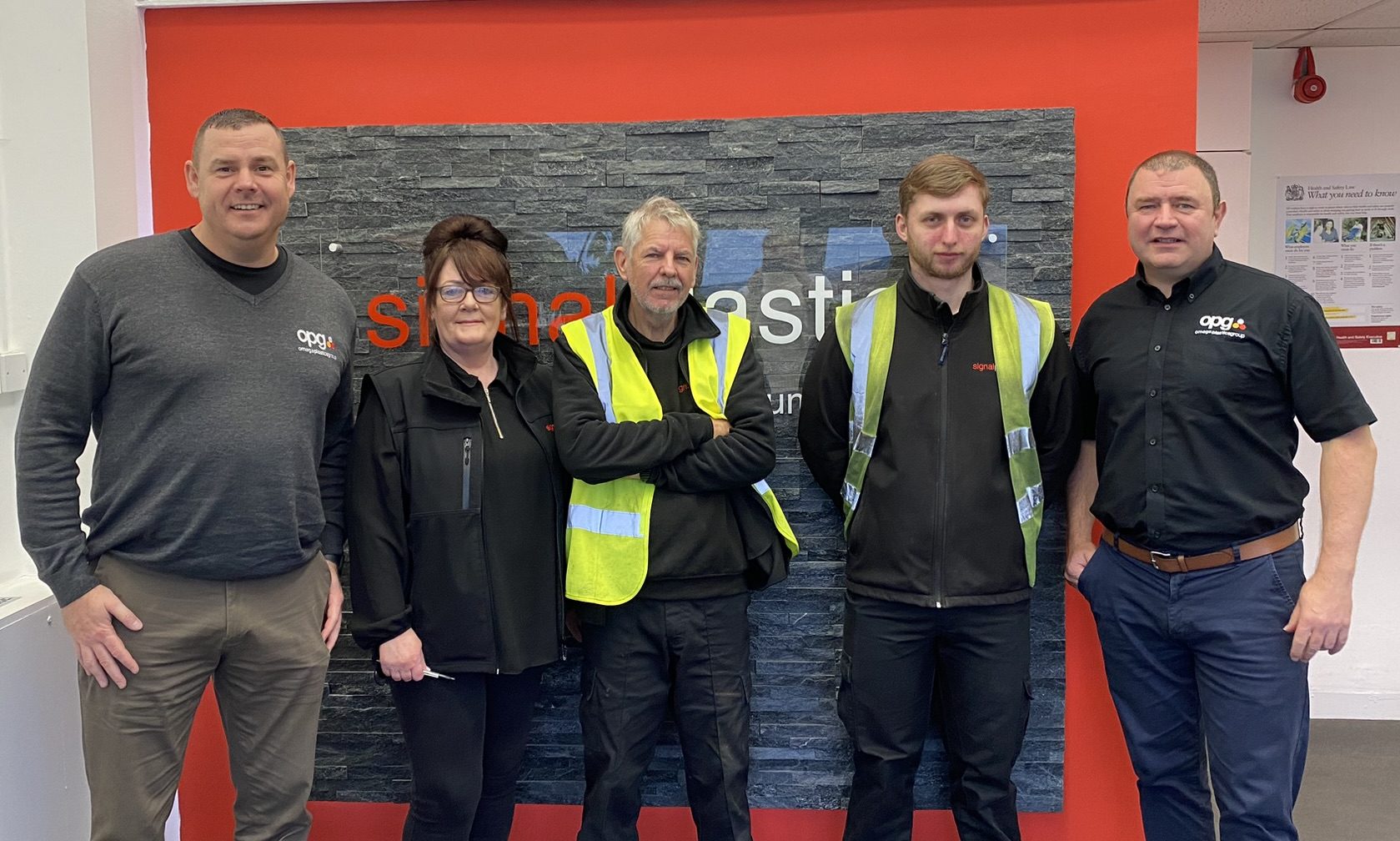Say Hello to our Long Serving Colleagues at Signal Plastics Omega